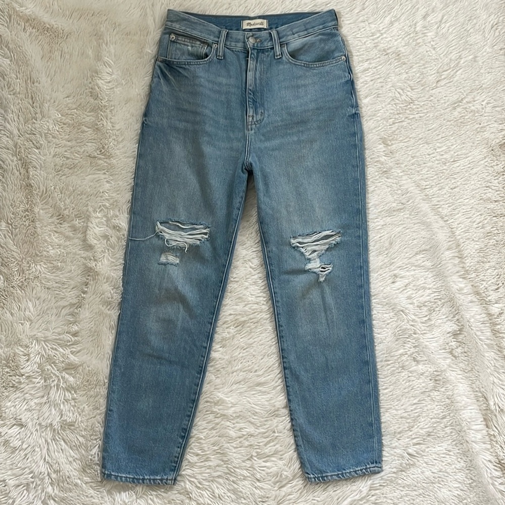Madewell Mom Jean Size 28